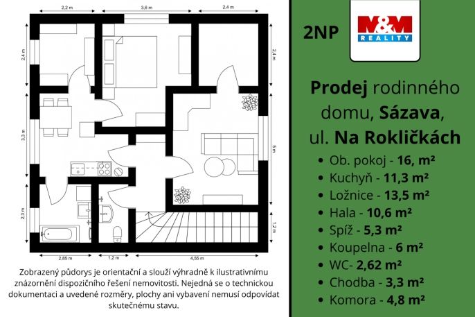 Prodej, Rodinný dům, Sázava