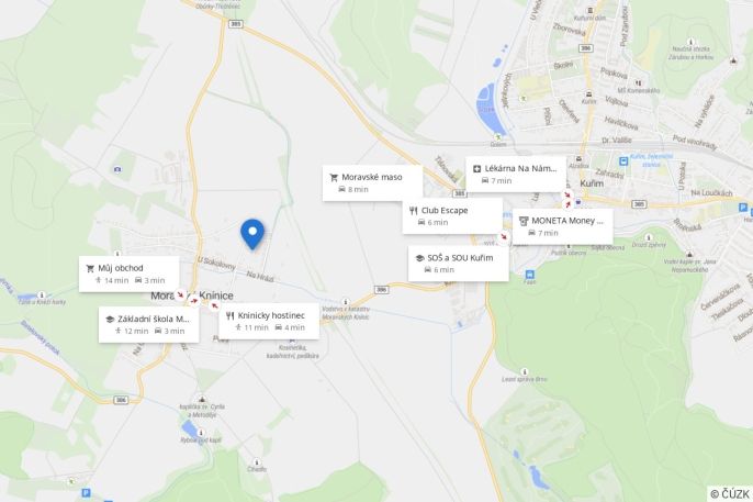 Prodej, Byt 2+kk, Moravské Knínice