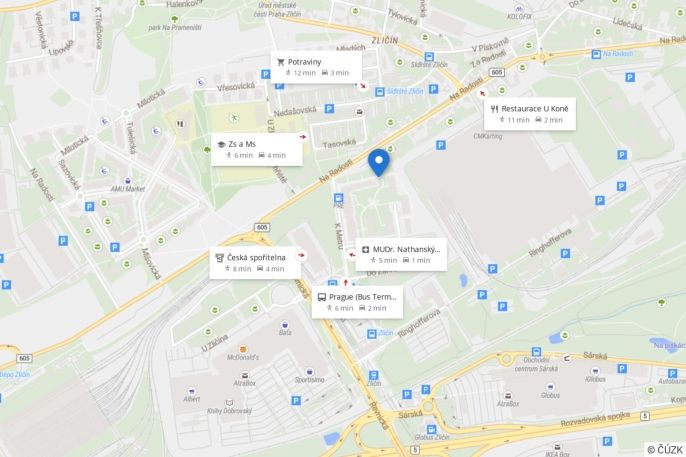 Pronájem, Byt 2+kk, Praha
