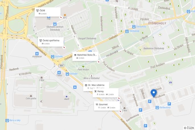 Prodej, Byt 1+kk, Praha