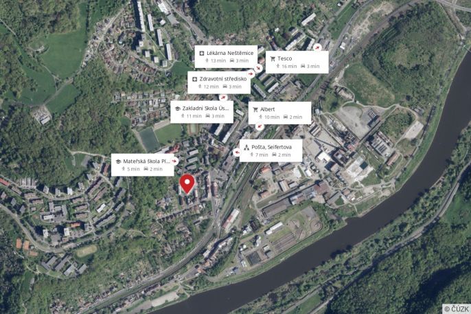 Prodej, Byt 3+1, Ústí nad Labem