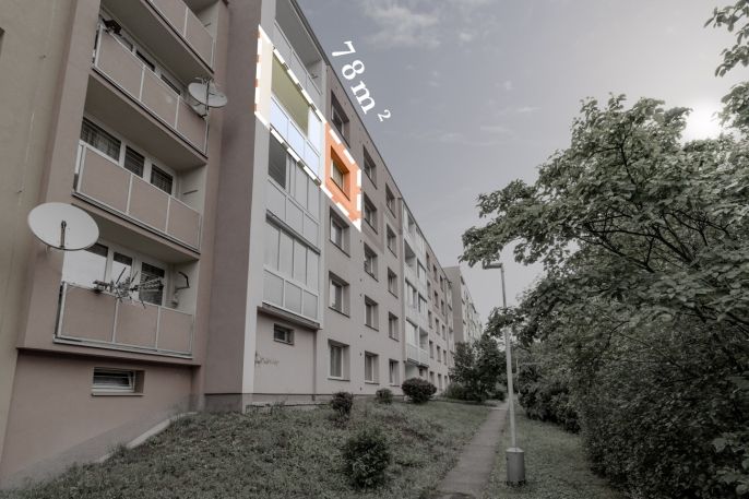 Pronájem, Byt 3+1, Ústí nad Labem