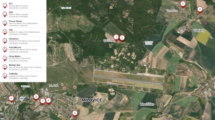 Prodej, Byt 2+1, Milovice