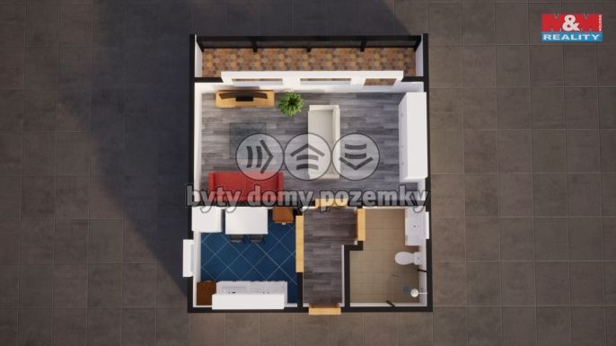 Prodej, Byt 1+1, Dolní Poustevna