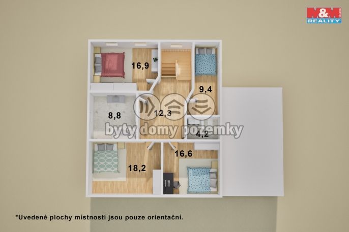 Prodej, Rodinný dům, Chuderov