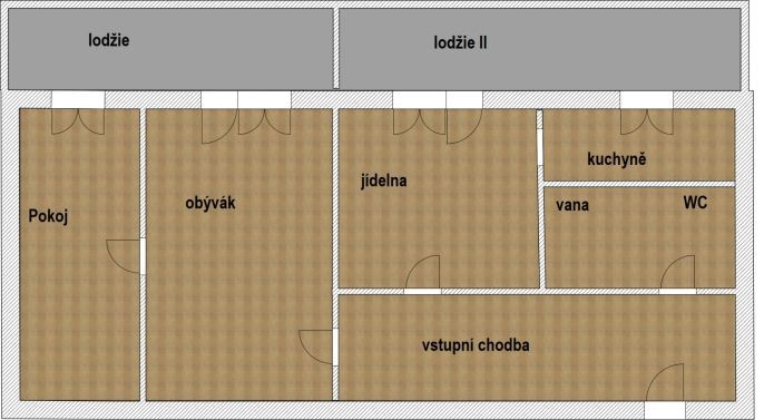 Prodej, Byt 3+1, Broumov