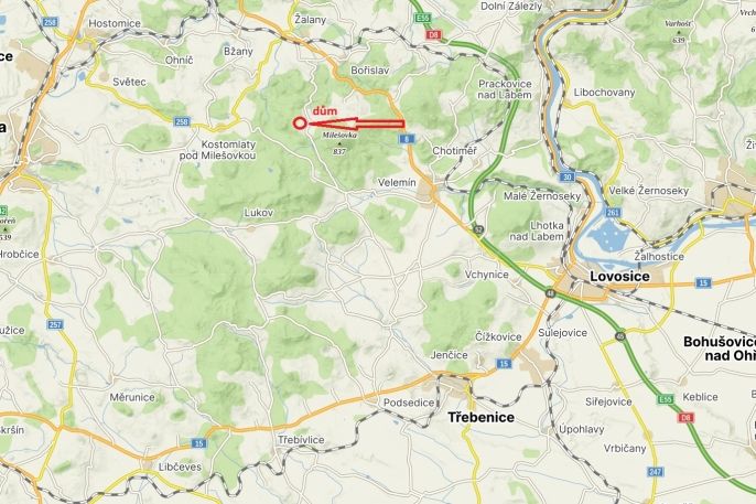 Prodej, Chalupa, Žalany