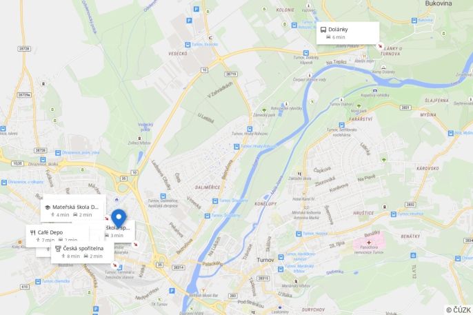 Prodej, Byt 3+1, Turnov