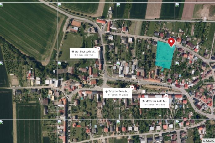 Prodej, Pozemek k bydlení, Martinice