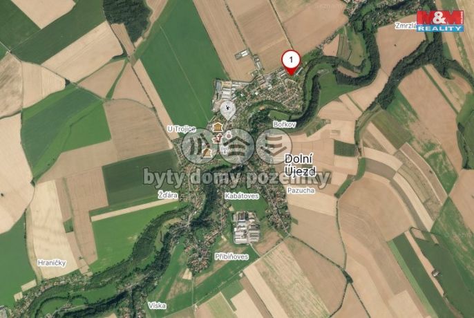 Prodej, Pozemek k bydlení, Dolní Újezd