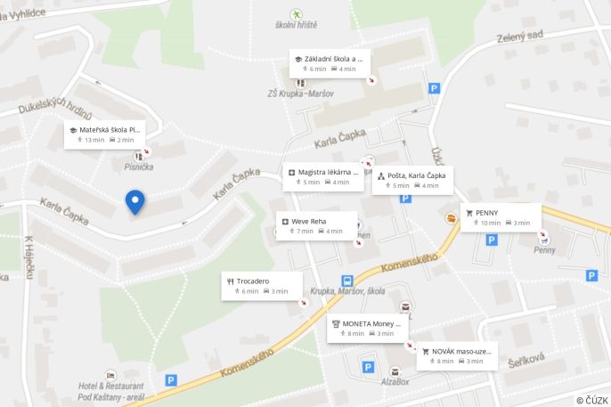 Prodej, Byt 3+1, Krupka