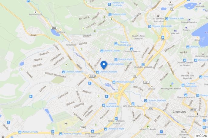 Pronájem, Byt 2+1, Chomutov