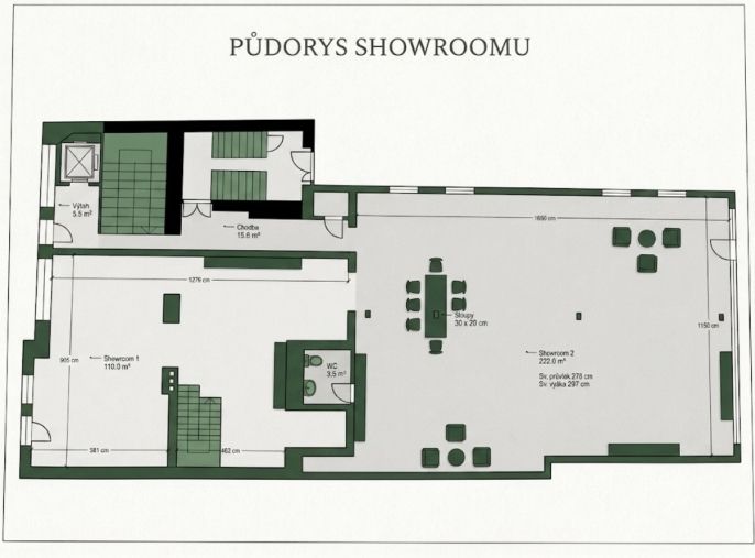 Pronájem, Obchod a služby, Pardubice