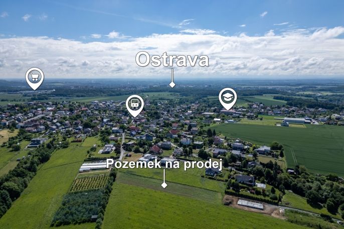 Prodej, Pozemek k bydlení, Ostrava