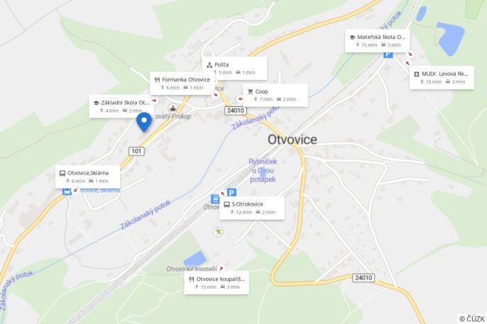 Prodej, Byt 3+1, Otvovice