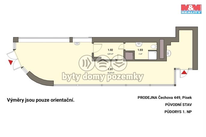 Prodej, Obchod a služby, Písek