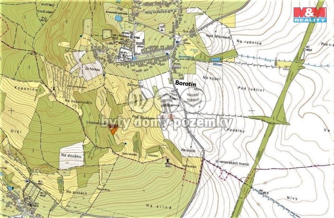 Prodej, Les, Borotín