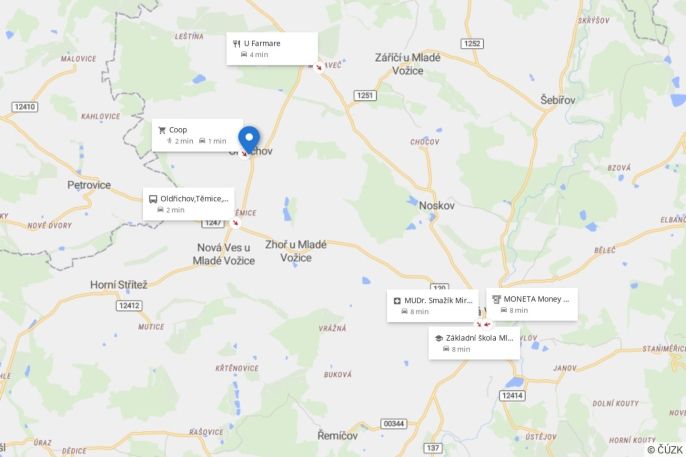 Pronájem, Rodinný dům, Oldřichov