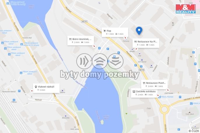 Pronájem, Byt 1+kk, Příbram