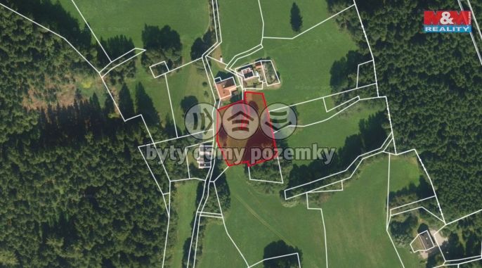 Prodej, Louka, Březiny