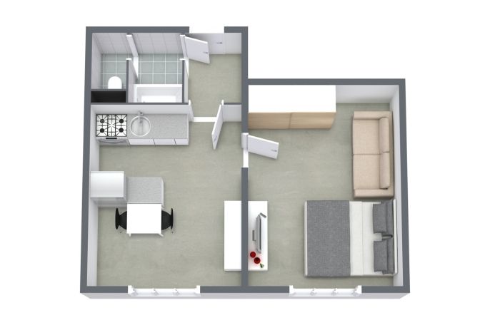 Prodej, Byt 1+1, Sokolov