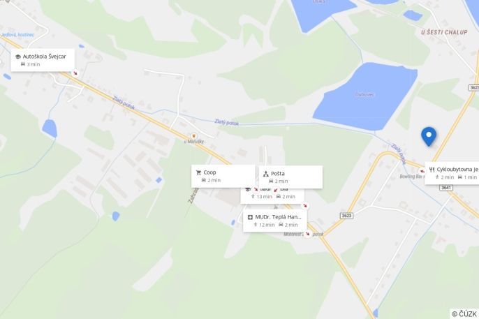 Pronájem, Byt 1+1, Jedlová