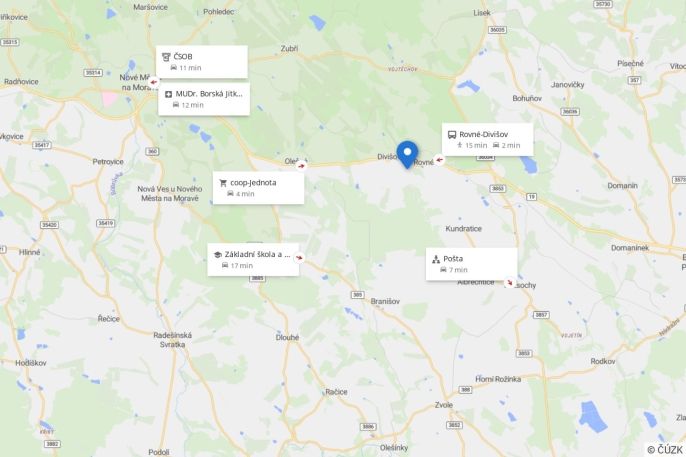 Prodej, Pozemek k bydlení, Bystřice nad Pernštejnem