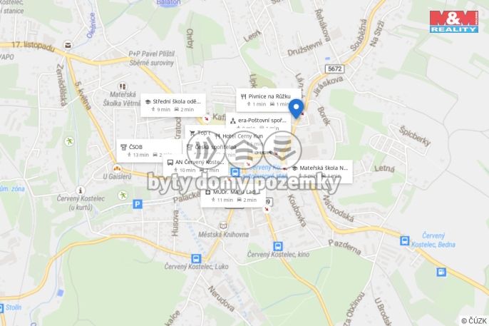 Prodej, Byt 3+kk, Červený Kostelec