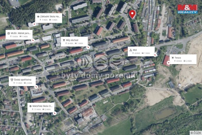 Pronájem, Byt 2+1, Habartov