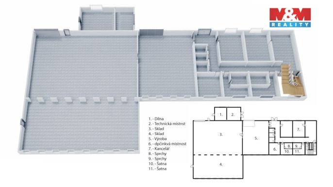 Pronájem, Obchodní objekt, Zbraslavice