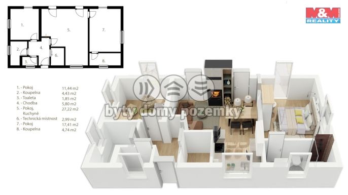 Prodej, Rodinný dům, Červená Voda