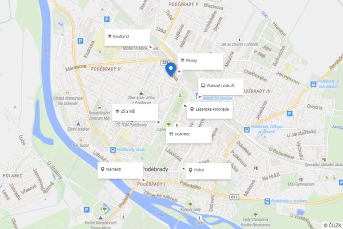 Prodej, Byt 3+1, Poděbrady