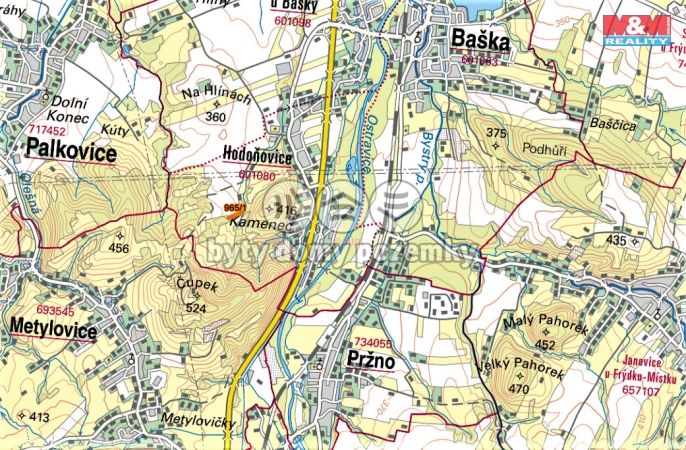 Prodej, Louka, Baška