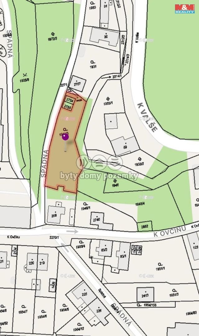 Prodej, Pozemek k bydlení, Plzeň