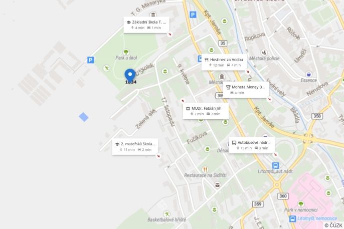 Prodej, Garáž, Litomyšl