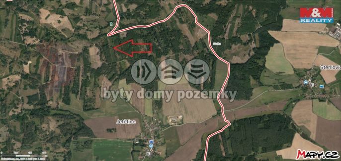 Prodej, Les, Jetětice