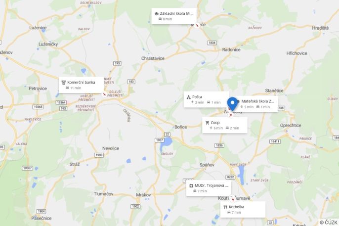 Prodej, Chalupa, Zahořany