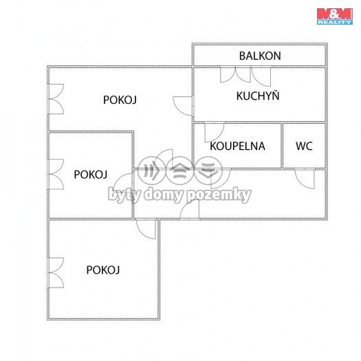 Prodej, Byt 3+kk, Havířov
