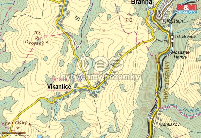 Prodej, Pozemek k bydlení, Vikantice