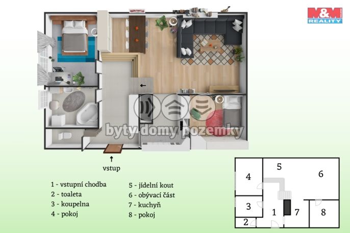 Prodej, Byt 4+kk, Praha