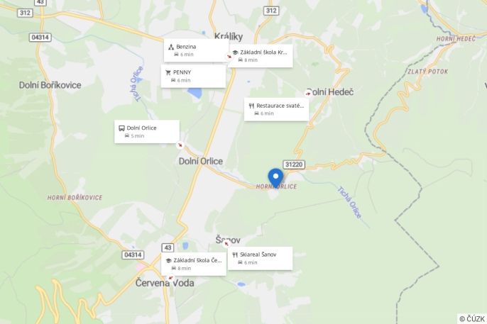 Prodej, Chalupa, Červená Voda