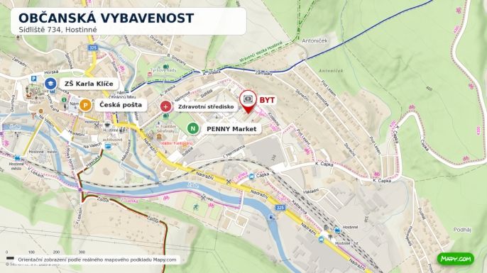 Prodej, Byt 2+1, Hostinné