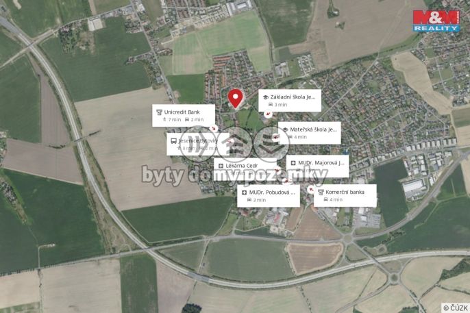 Prodej, Byt 1+kk, Jesenice