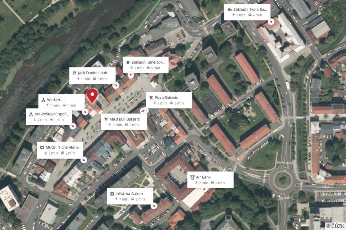 Pronájem, Atypický byt, Sokolov