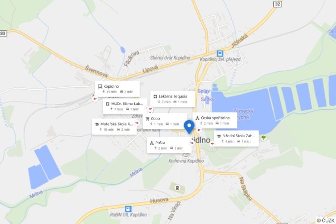 Prodej, Rodinný dům, Kopidlno