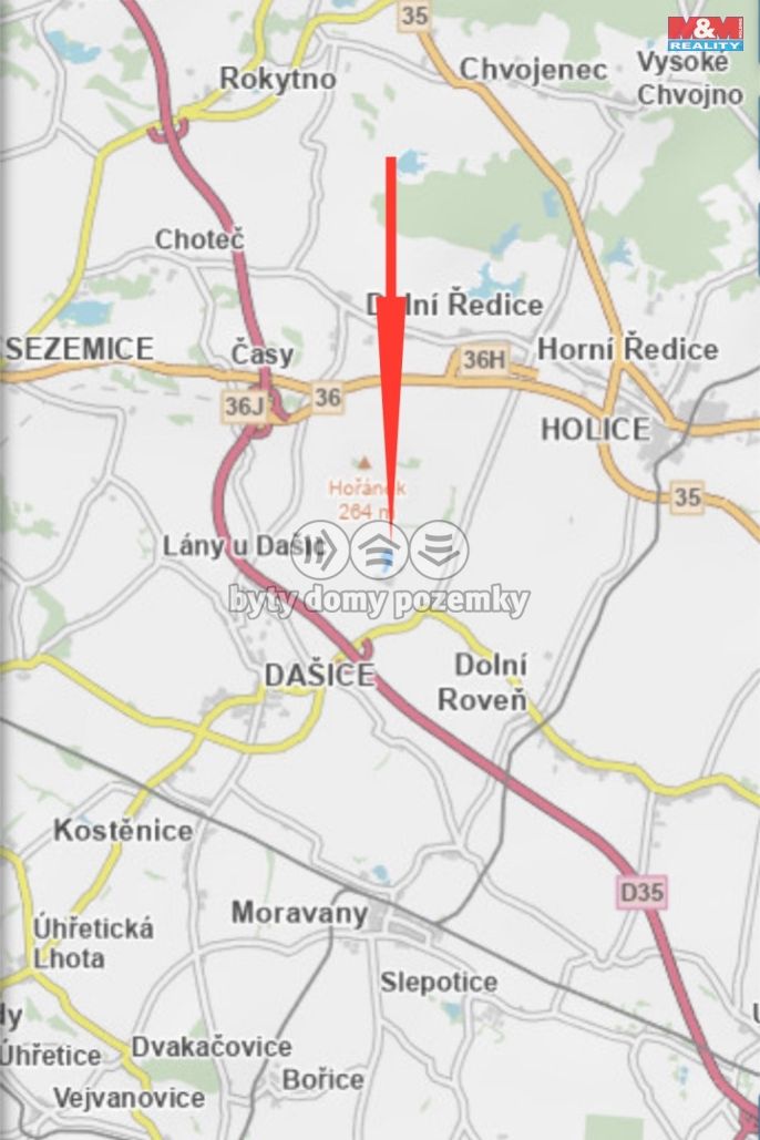 Prodej, Pole, Dolní Roveň