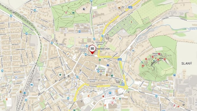 Prodej, Obchod a služby, Slaný