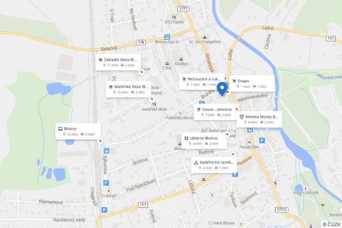 Pronájem, Byt 2+kk, Blovice