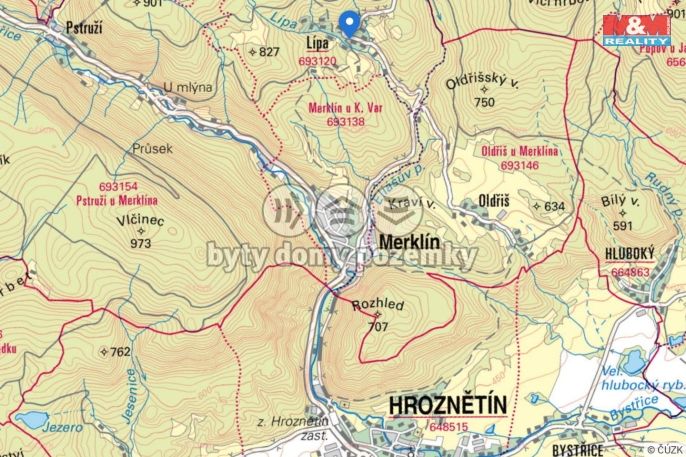 Prodej, Chata, Merklín