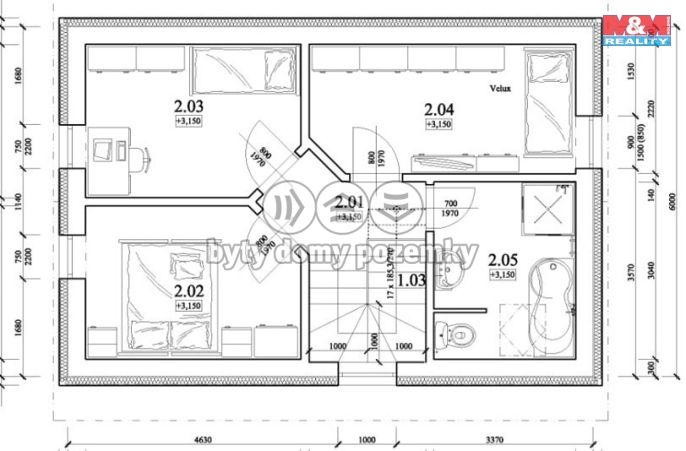 Prodej, Pozemek k bydlení, Černiv